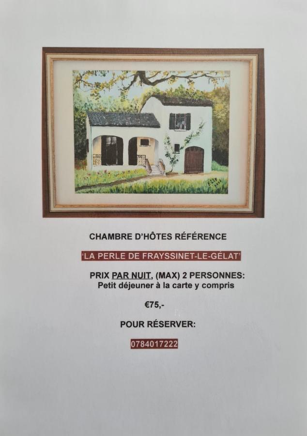 La Perle De Frayssinet-Le-Gelat - Chambre D'Hotes - B&B Dış mekan fotoğraf